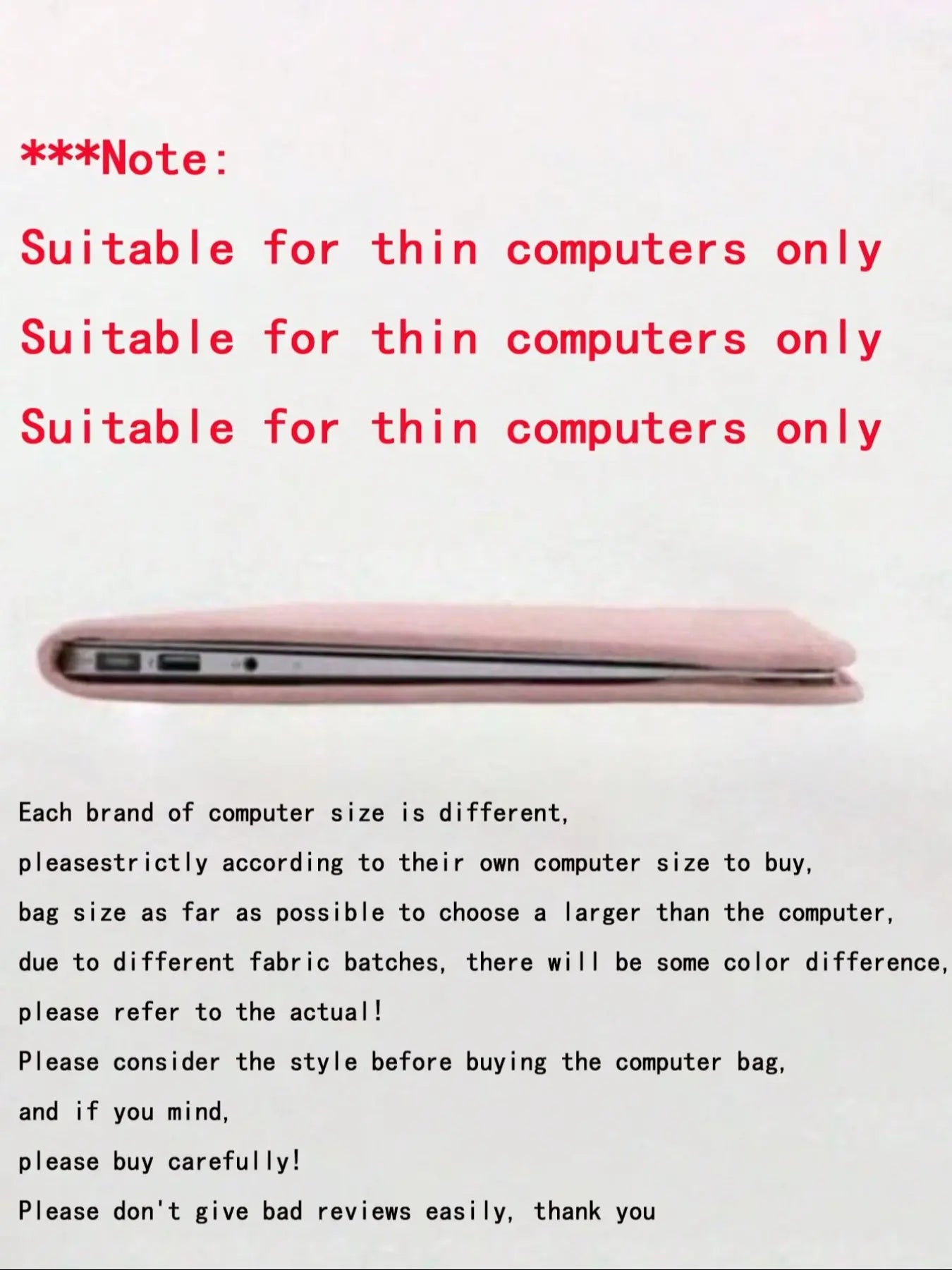 Stylish and Durable Laptop Sleeve Case for 13-16 Inch Laptops - Perfectly Fits Your Notebook with a Cute Design