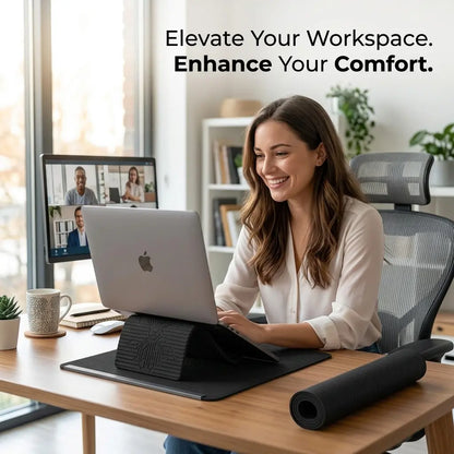 Ngangee Flexstand - Versatile Silicone and Aluminum Phone Holder with Adjustable Anti-Slip Desktop Mount for Phones, Tablets, and Laptops, Portable Car Mount for Home, Office, and Travel